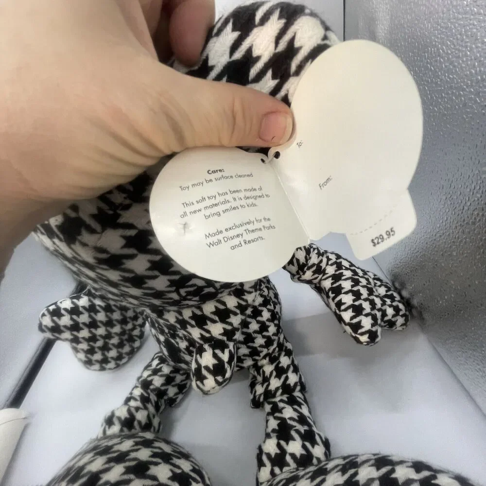 25" Houndstooth Mickey Mouse Disneyland Walt Disney World Authentic w/org tags - Picture 10 of 12